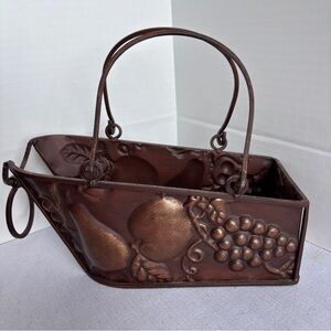 VTG Bottle Champagne Wine bottle Coaster, Holder Grapes & Vines Design